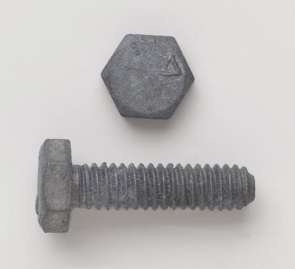 14X2HBHDG HEX BOLT HOT DIP GALVANIZED 1/4 X 2